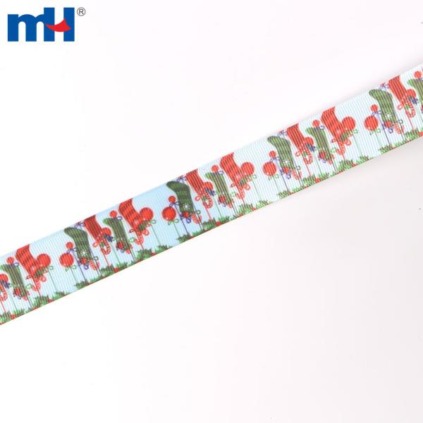 Cinta navideña, cinta grosgrain