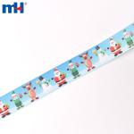Cinta navideña, cinta grosgrain