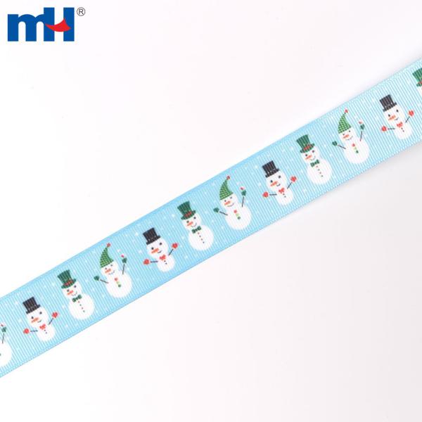 Cinta navideña, cinta grosgrain