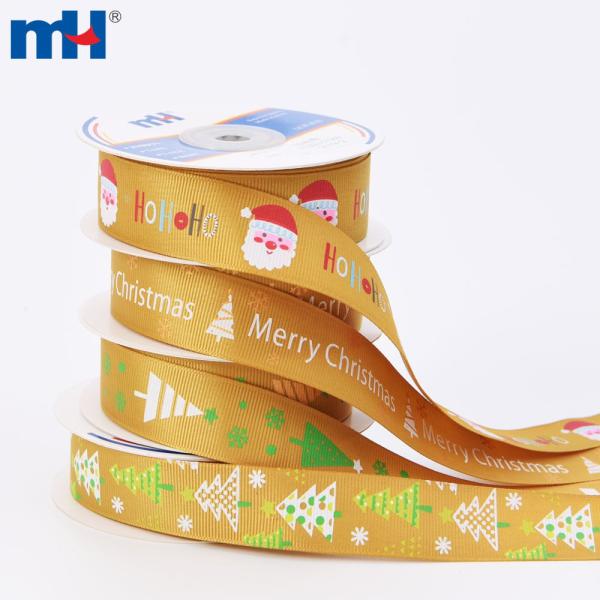 Різдвяна стрічка grosgrain