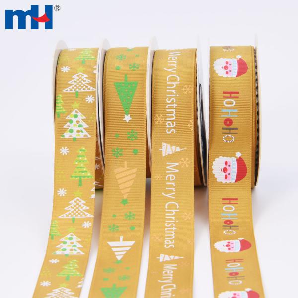 Різдвяна стрічка grosgrain