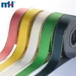 Nastro in gros-grain bordato oro da 25 mm