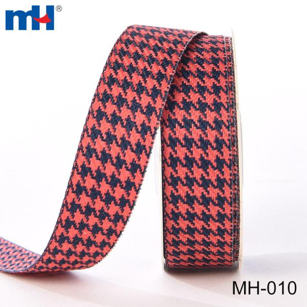 Nastro tartan pied de poule