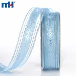 Fita transparente jacquard de 25 mm