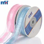 Fita transparente jacquard de 25 mm