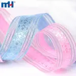 Fita transparente jacquard de 25 mm