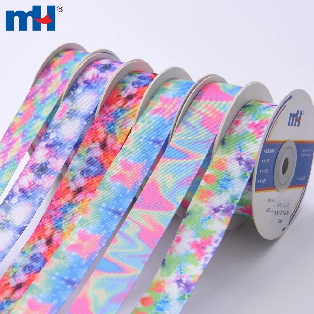 Fita de gorgorão multicolorida no atacado