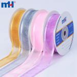 Nastro in organza con bordo satinato da 25 mm - OEM e ODM