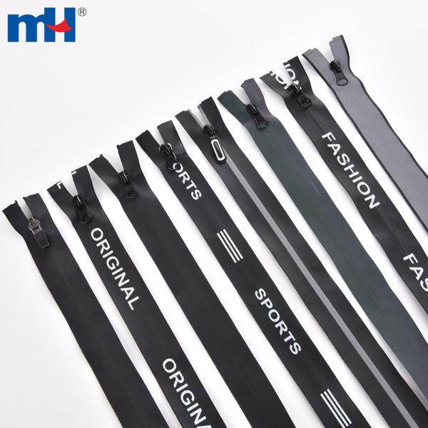 Waterproof zipper nylon