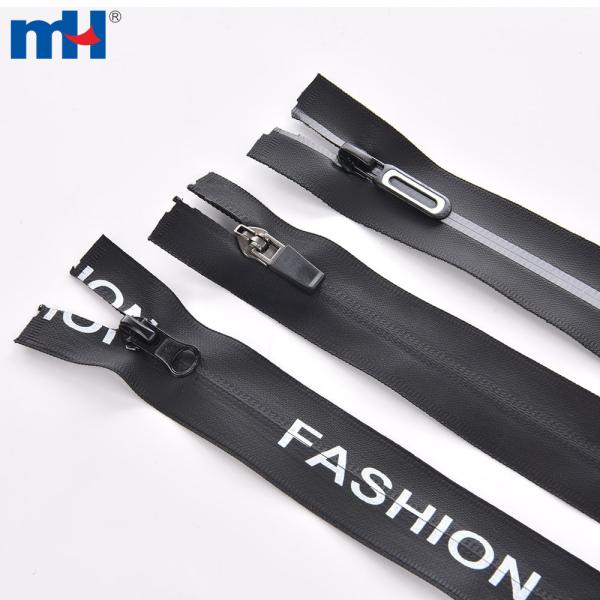 Waterproof zipper nylon