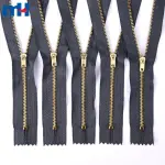#3 Cremalleras cerradas de latón para jeans