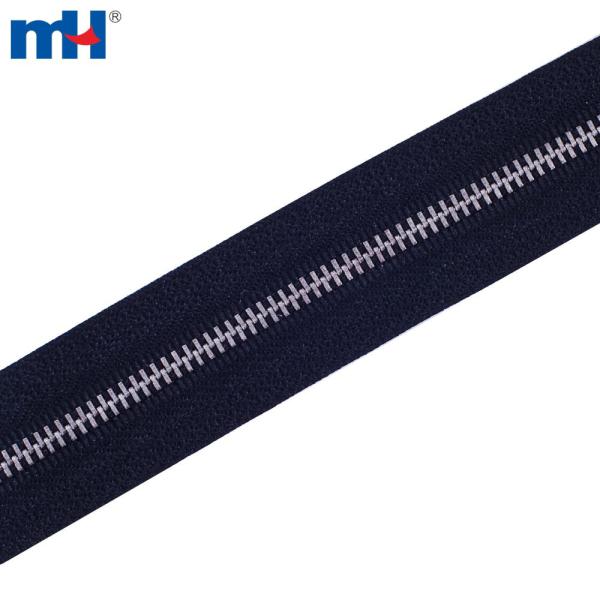 Wholesale #3 Nickel Brass Long Zipper Chain