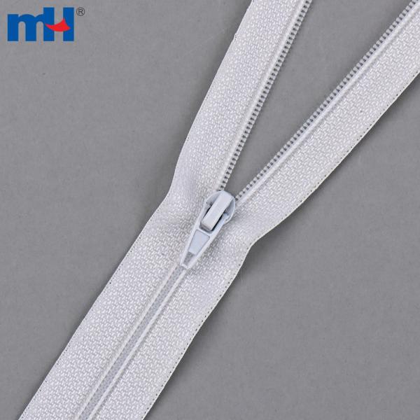 Zipper for sewing