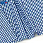 Okul üniforması için polyester kareli kumaş