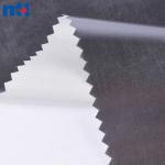 Taffeta fabric with ironing effect