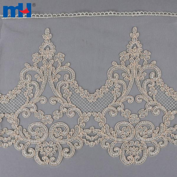 Elegante bordo in pizzo da 30 cm per design lussuosi e da sposa
