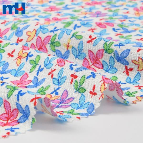 Tecido de rayon de algodão estampado