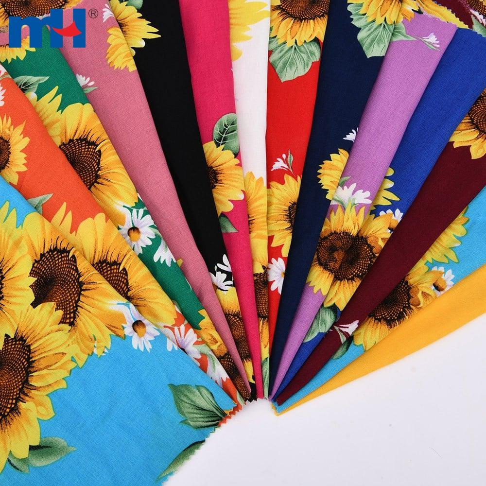 Tecido viscose estampado