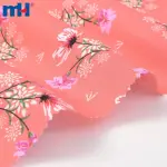Tessuto in rayon di cotone stampato