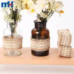 Braided burlap ribbons