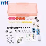 68-piece snap button set