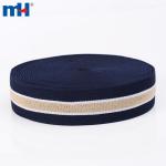 Fascia elastica rigata per abbigliamento