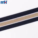 Fascia elastica rigata per abbigliamento