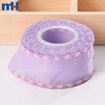 Cinta de borde tejido transparente de 38 mm para cabello