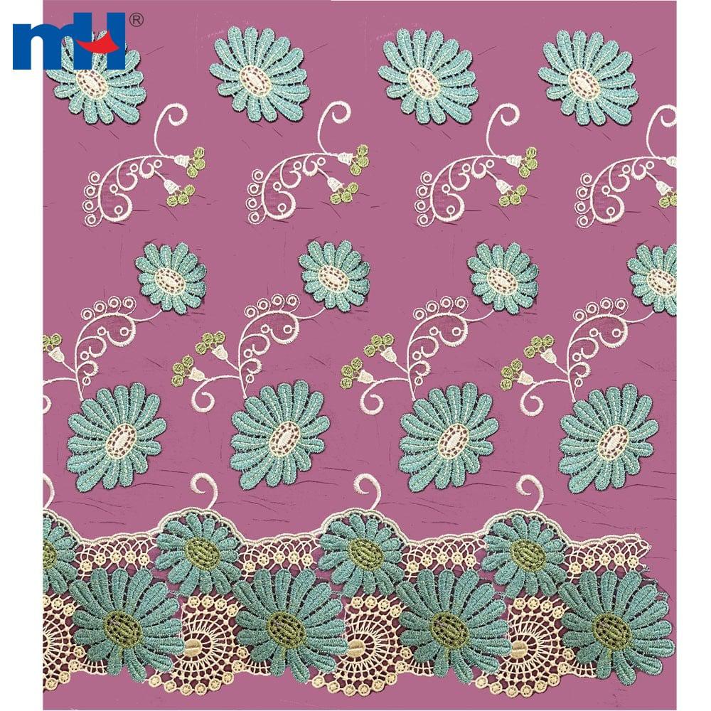 3D lace fabric