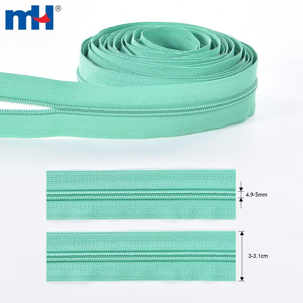 N. 1 Catena lunga con cerniera in nylon