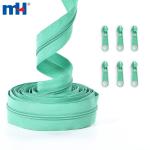 N. 1 Catena lunga con cerniera in nylon