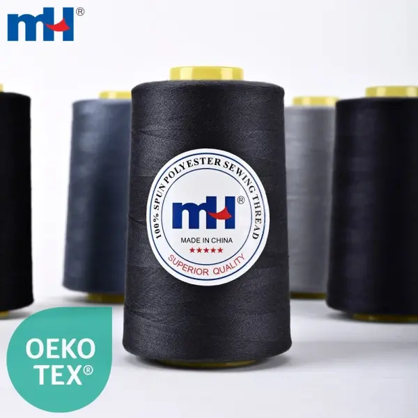 Hilo de coser 100% poliéster hilado - Venta al por mayor directa de fábrica