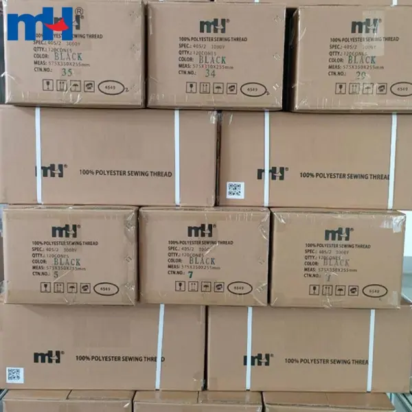 Hilo de coser 100% poliéster hilado - Venta al por mayor directa de fábrica