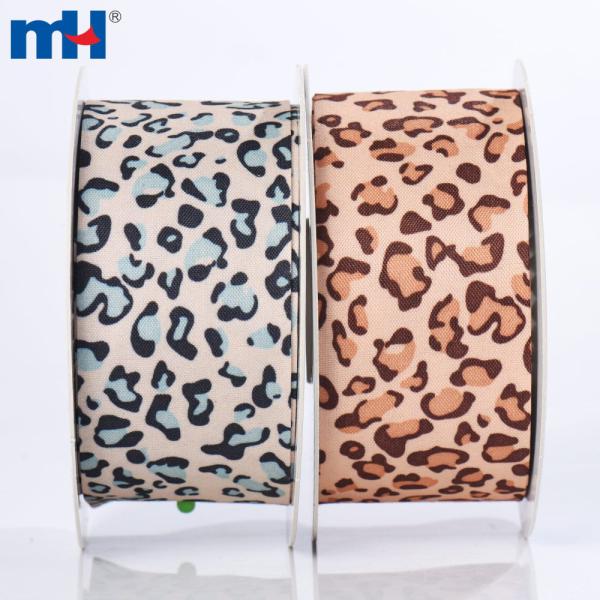 Cinturino con stampa leopardata