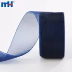 Şeffaf Hediye Paketleme Kurdelesi - Koyu Mavi