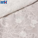 Tecido bordado Chikankari