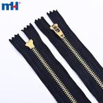 5YG closed end brass zippers supplier