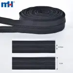 Nº 5 Zíperes de nylon enrolados, carretéis de corrente longa - Fornecimento direto da fábrica