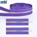 Wholesale multi color teeth zipper and long chain