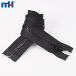 #5 Jacket zipper with reversible slider