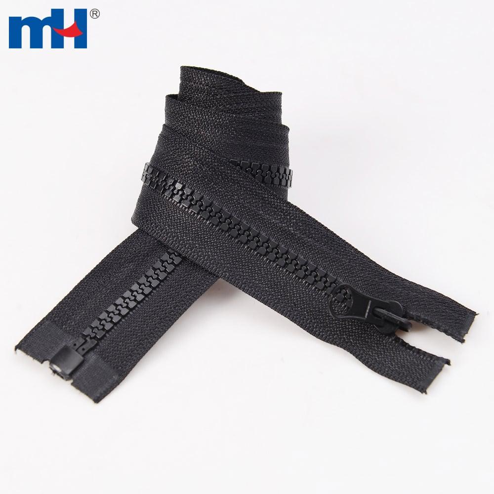 #5 Jacket zipper with reversible slider