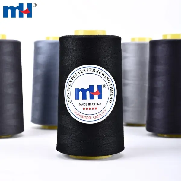 50S/2 5000yds %100 polyester dikiş ipliği üretilmiştir