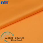 Recycled satin fabric