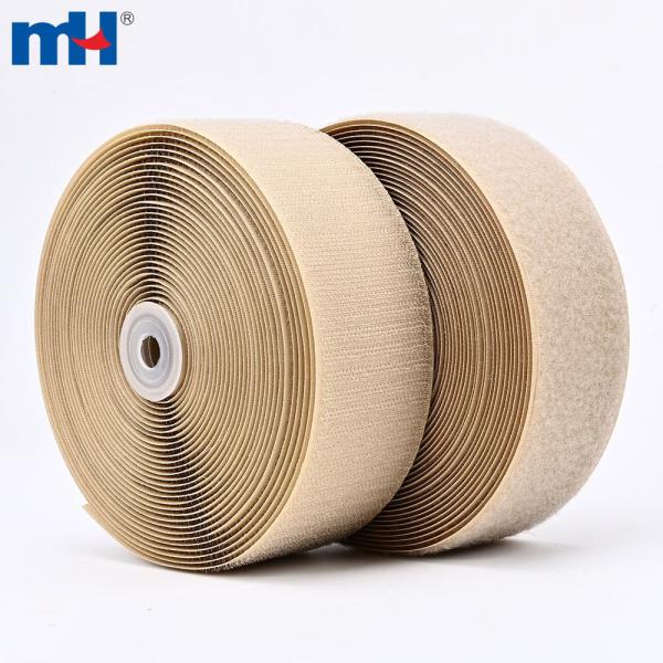 Polyester, nylon, hook and loop fastening