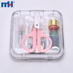 56-teiliges Mini-Nähset – kleine Box (85 x 87 x 21 mm)