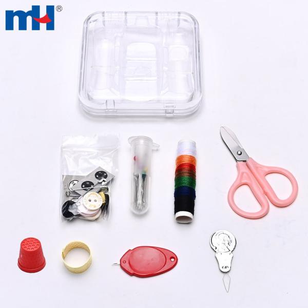 56-teiliges Mini-Nähset – kleine Box (85 x 87 x 21 mm)