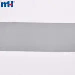 Nastro riflettente in tessuto argento realizzato in poliestere