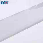 High visibility elastic reflective tape sewn onto clothing