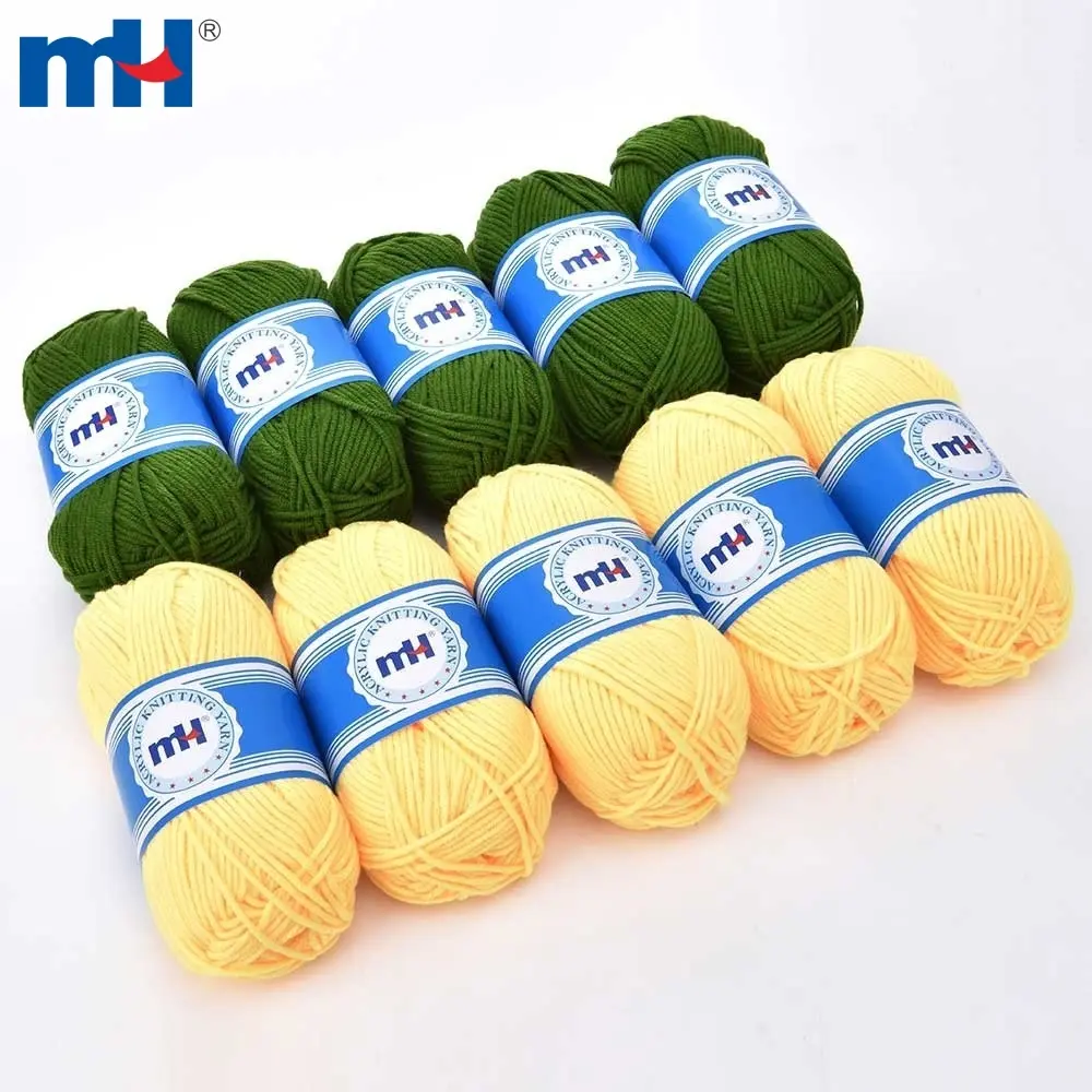Hilo de algodón lechoso de crochet