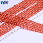 6-reihiges Strass-Netzband – perfekt für Kostüme, Heimwerker- und Bastelprojekte